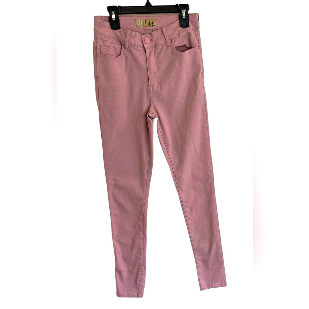 Hybrid & company, Dusty Rose stretch leggings, junior L